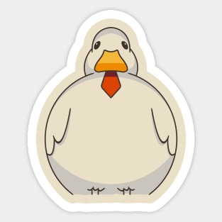 Duck Pathetic Sticker